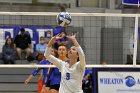 VB vs WSU  Wheaton Women's Volleyball vs Worcester State University. - Photo by Keith Nordstrom : Wheaton, Volleyball